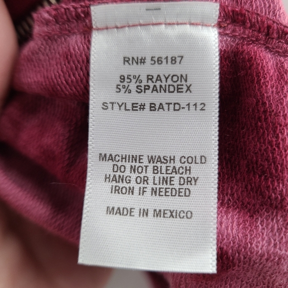 NWOT BAEA Los Angelos tie‎ dye zip front Hoodie - Size X-Small - Picture 5 of 6